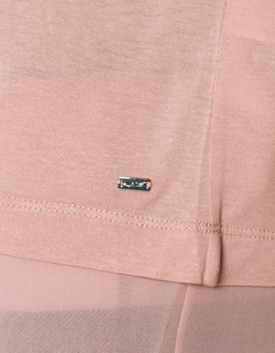 Tommy Hilfiger Shirt Mit Chiffon-Details