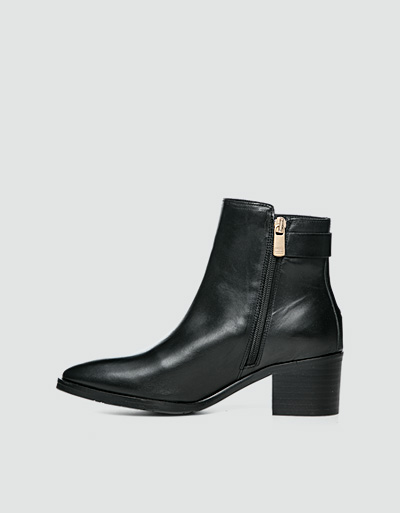 Tommy Hilfiger Stiefelette Mit Logo-Schließe