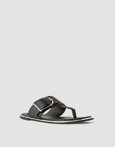 Tommy Hilfiger Zehensandalen Mit Gold-Details