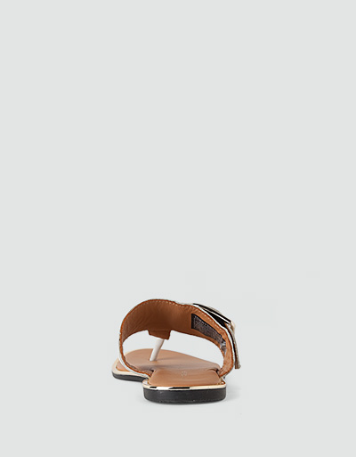 Tommy Hilfiger Zehensandalen Mit Gold-Details