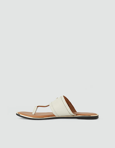 Tommy Hilfiger Zehensandalen Mit Gold-Details
