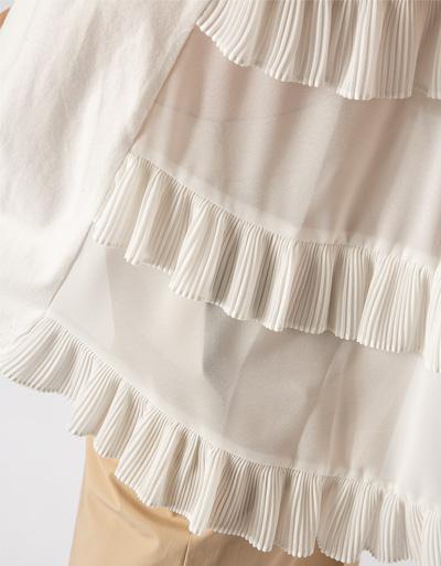 TWIN-SET Blusenshirt Mit Rüschendetails