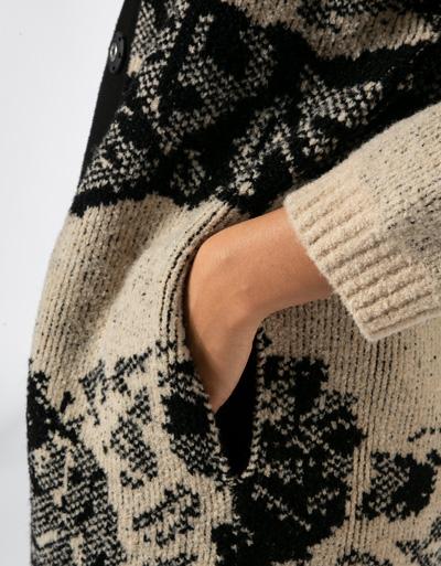 TWIN-SET Cardigan Im Ethno-Dessin