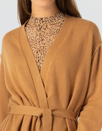 TWIN-SET Cardigan Mit Glitzersteinchen-Verzierung