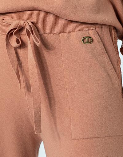 TWIN-SET Hose Mit Spitzen Details