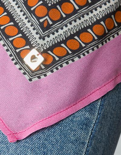 TWIN-SET Kimono-Bluse Im Foulard-Dessin