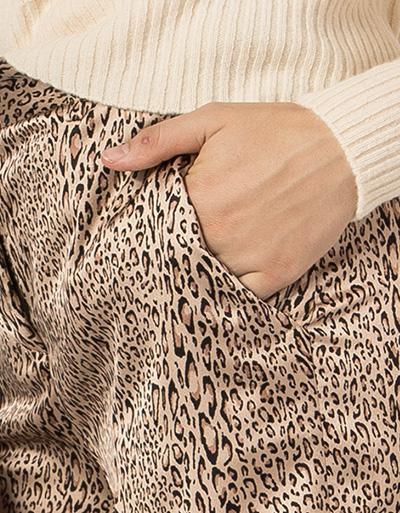 TWIN-SET Leopants In Italienischer Größe