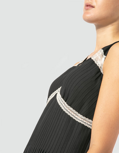 TWIN-SET Plisseekleid In Italienischer Größe