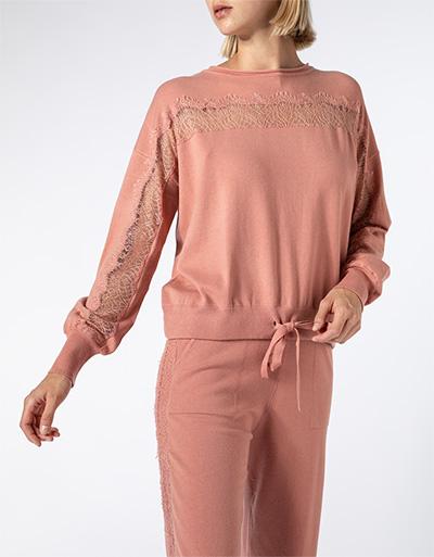 TWIN-SET Pullover mit Details aus Spitze