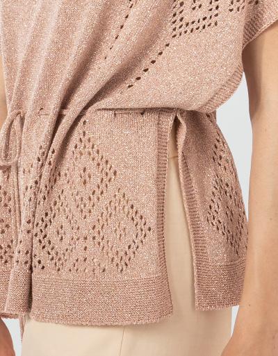 TWIN-SET Pullover Mit Lochstickerei