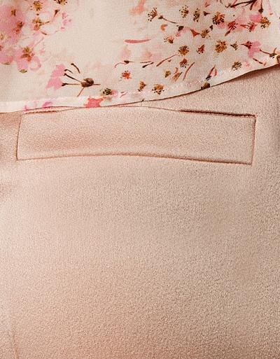 TWIN-SET Satinhose In Italienischer Größe