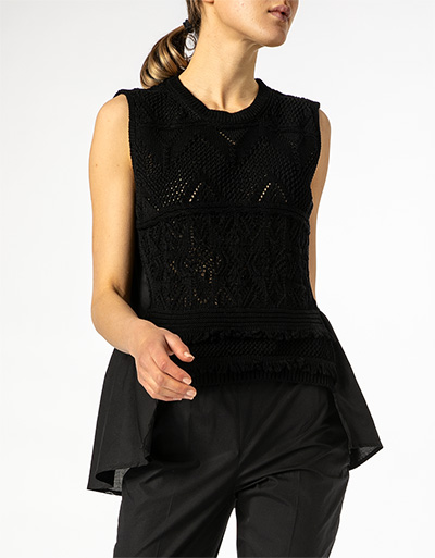 TWIN-SET Shirt im Materialmix