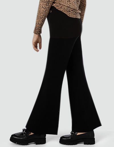 TWIN-SET Strickhose Mit Gerippten Bund