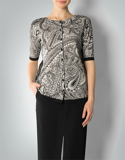 TWIN-SET Strickjacke mit Paisley-Dessin