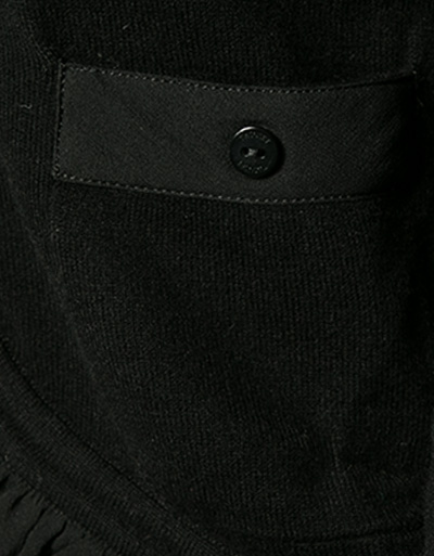 TWIN-SET Strickjacke Mit Rüschen Aus Seide