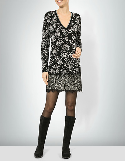 TWIN-SET Strickkleid aus reiner Wolle
