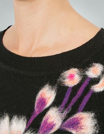 TWIN-SET Strickkleid Mit Floraler Stickerei
