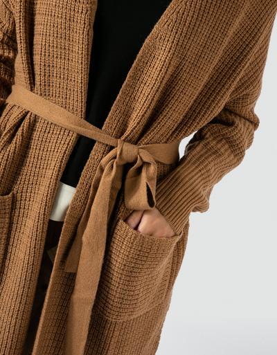 TWIN-SET Strickmantel In Offener Silhouette