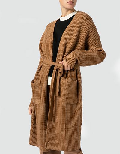 TWIN-SET Strickmantel in offener Silhouette