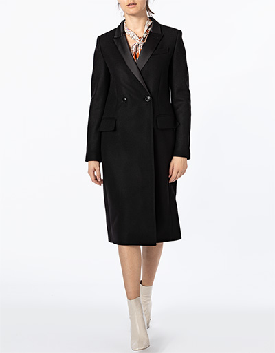 TWIN-SET Wollmantel in italienischer Größe