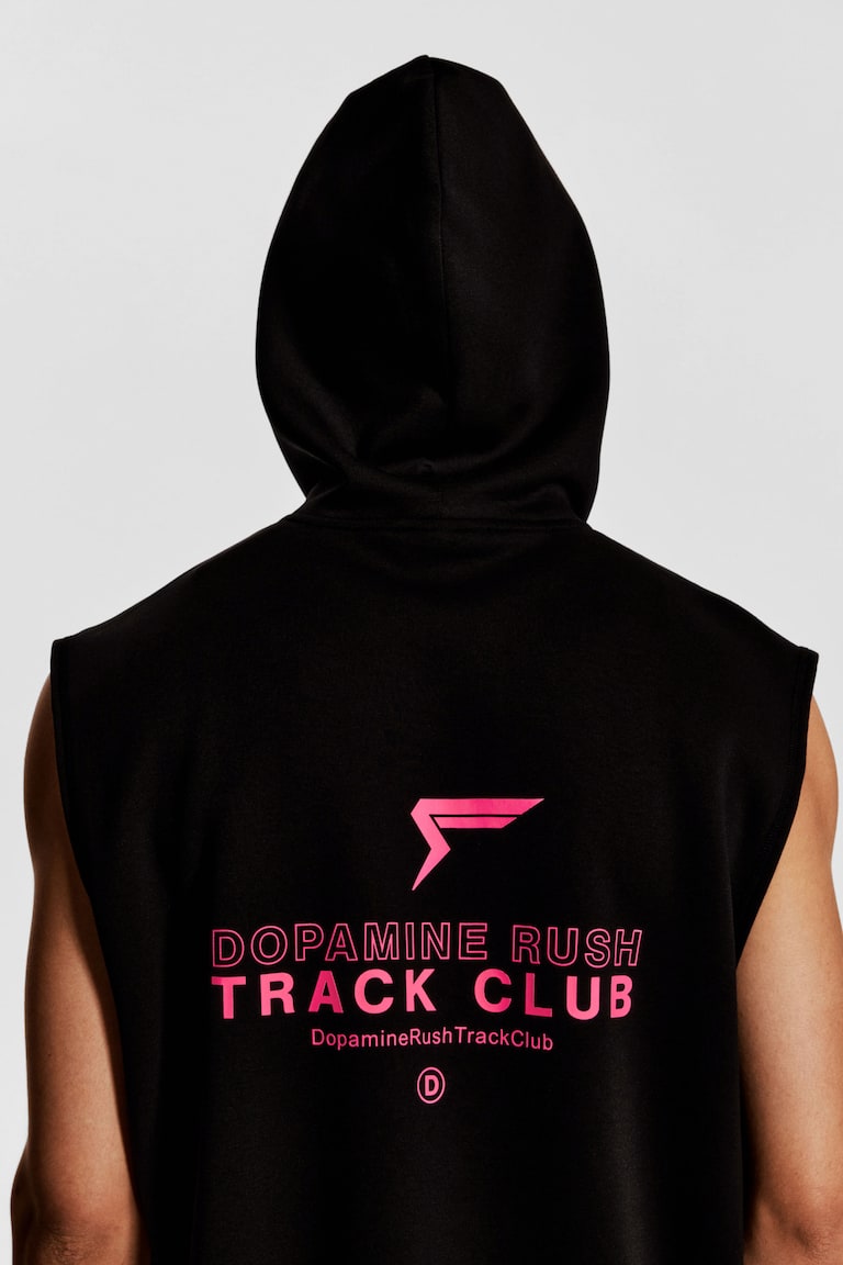 H&M Ärmelloser Sport-Hoodie Mit DryMove™ In Loose Fit