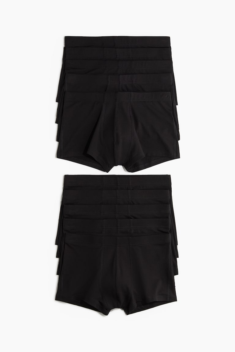 H&M 10er-Pack Kurze Trunks aus Baumwolle