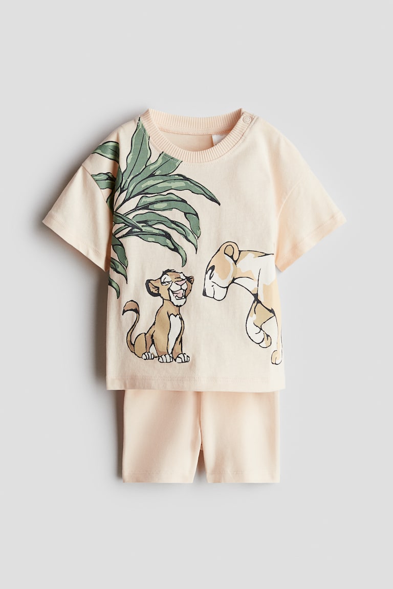 H&M 2-teiliges Baumwollset mit Print