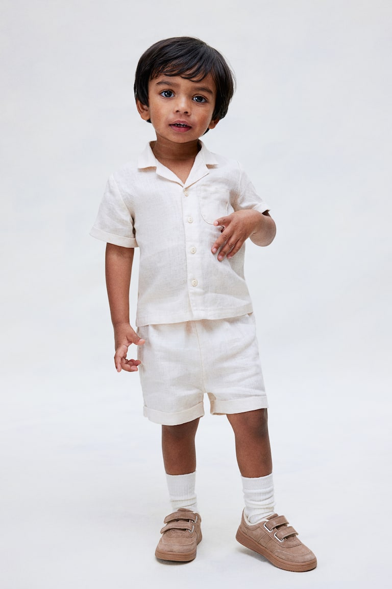 H&M 2-teiliges Leinenset