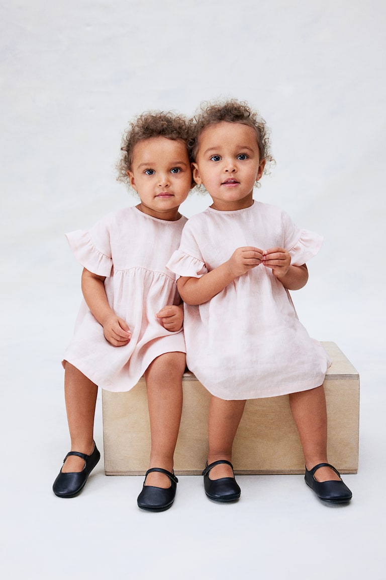 H&M 2-teiliges Leinenset Mit Kleid Und Pumphose