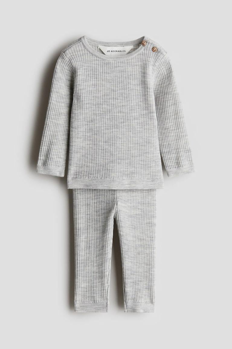 H&M 2-teiliges Set aus Merinowolle