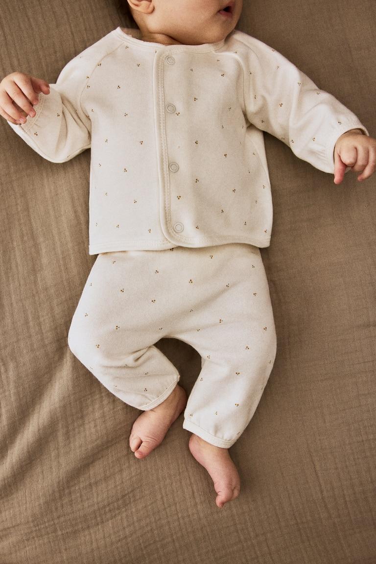 H&M 2-teiliges Set Aus Superweichem Baumwolljersey