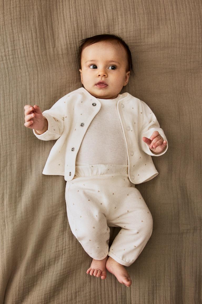 H&M 2-teiliges Set aus superweichem Baumwolljersey