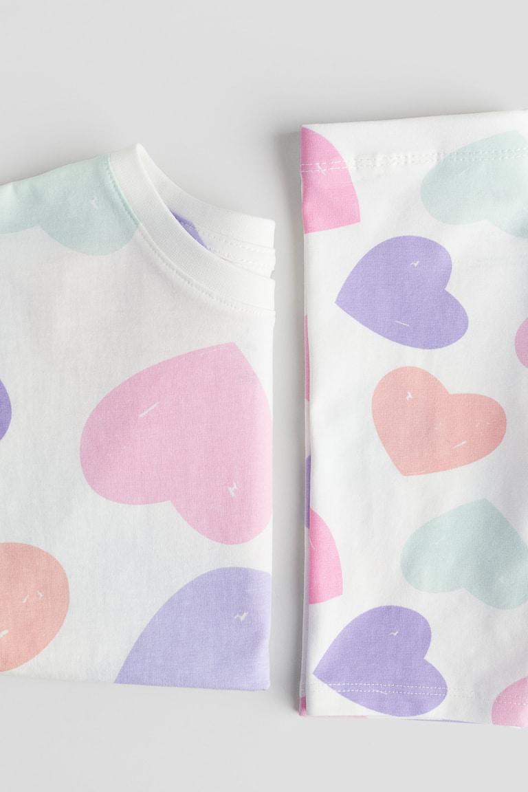 H&M 2-teiliges Set Mit Print