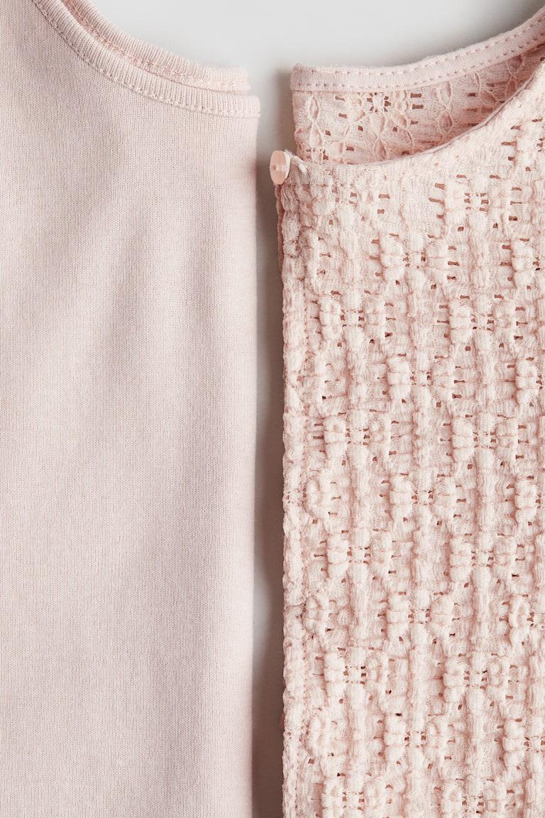 H&M 2-teiliges Set Mit Shirt Und Cardigan