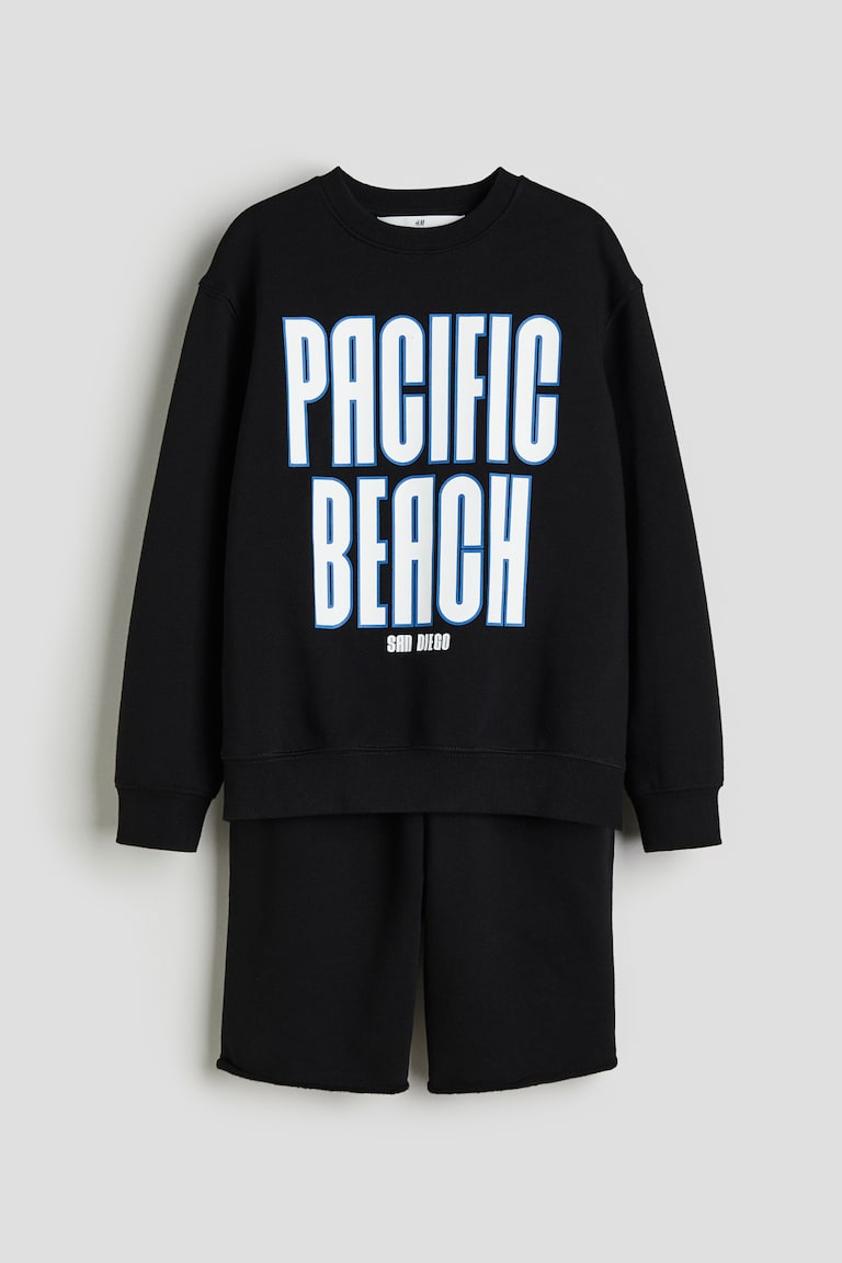 H&M 2-teiliges Sweatshirt-Set