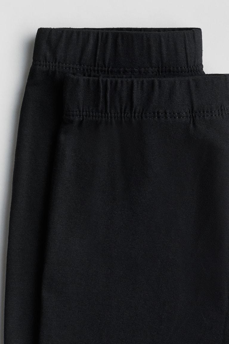 H&M 2er-Pack Caprileggings Aus Jersey