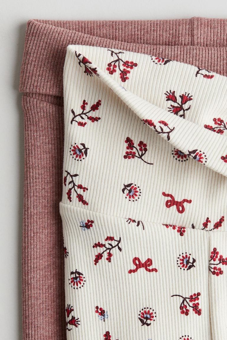 H&M 2er-Pack Leggings Zum Mitwachsen