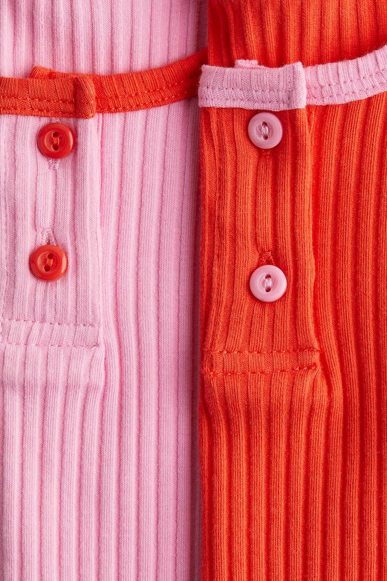 H&M 2er-Pack Shirts Aus Baumwolljersey