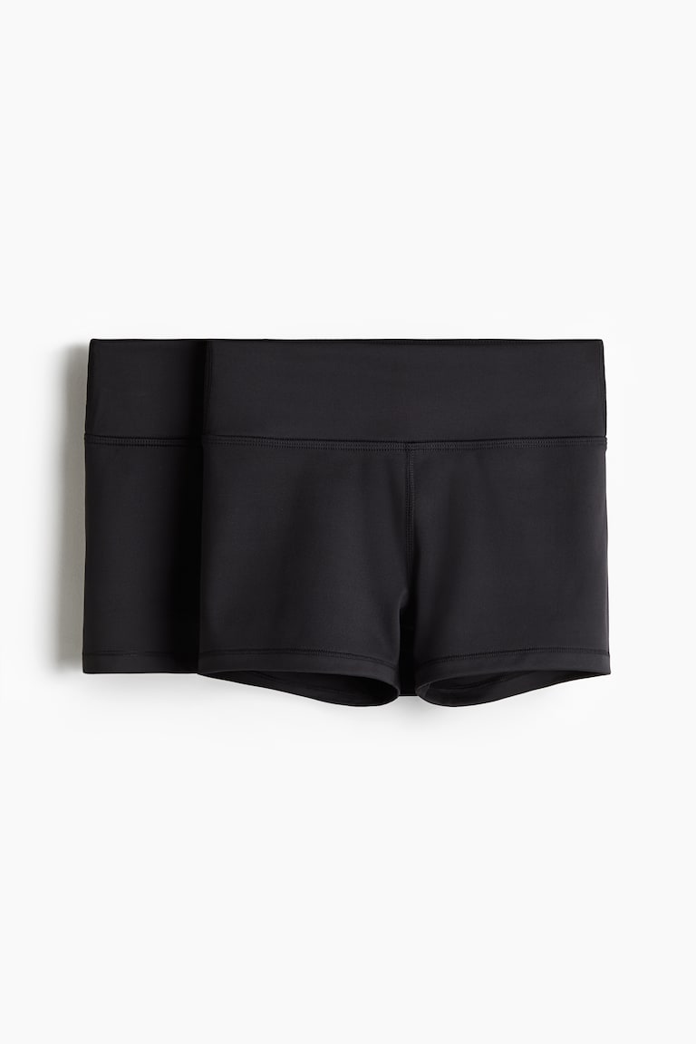 H&M 2er-Pack Sport-Radlershorts mit DryMove™
