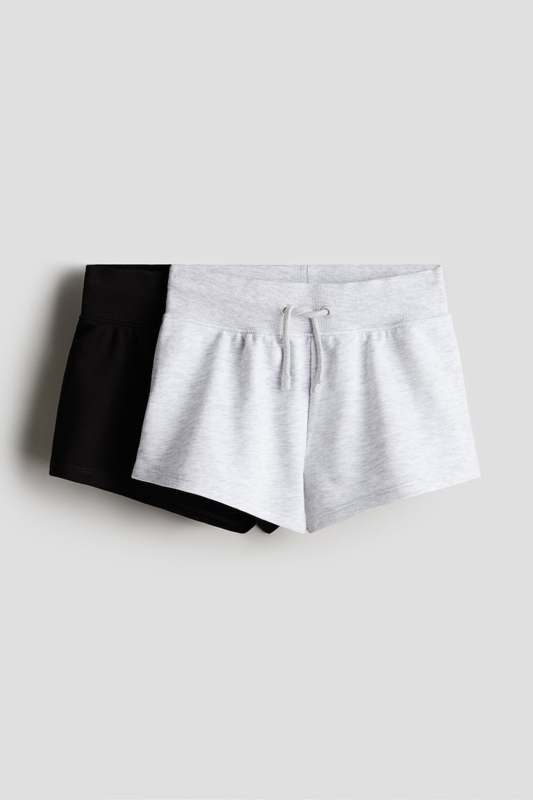 H&M 2er-Pack Sweatshorts