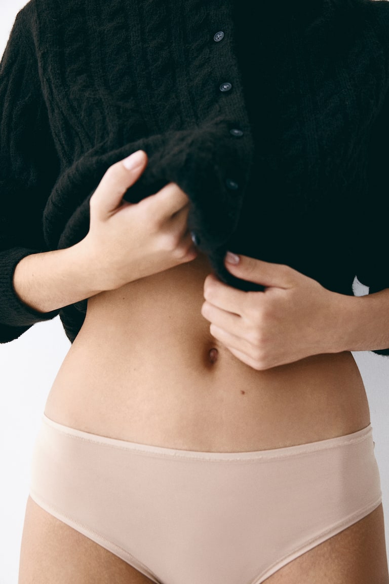 H&M 3er-Pack Hipster Aus Mikrofaser