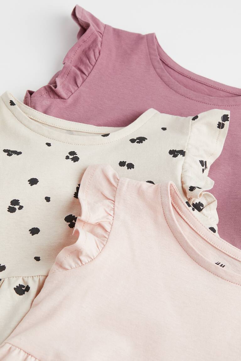 H&M 3er-Pack Jerseykleider