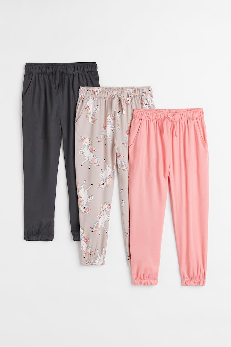 H&M 3er-Pack Joggpants