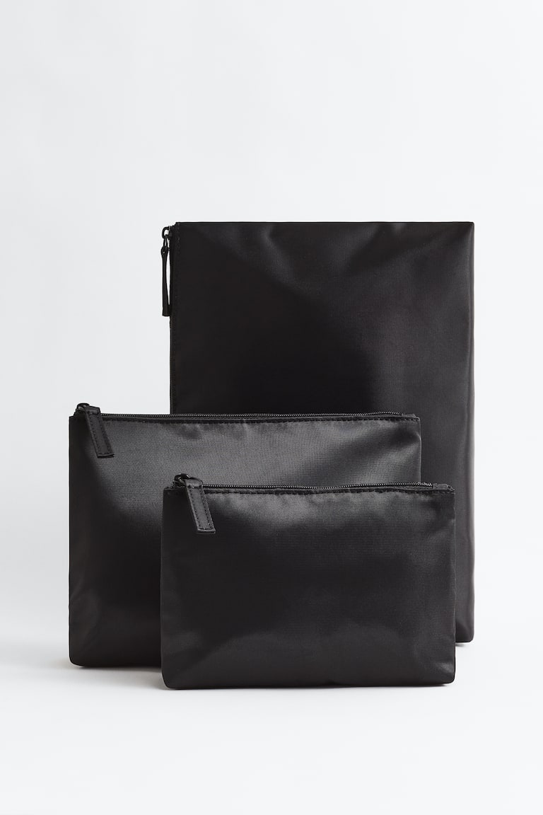 H&M 3er-Pack Kulturtaschen