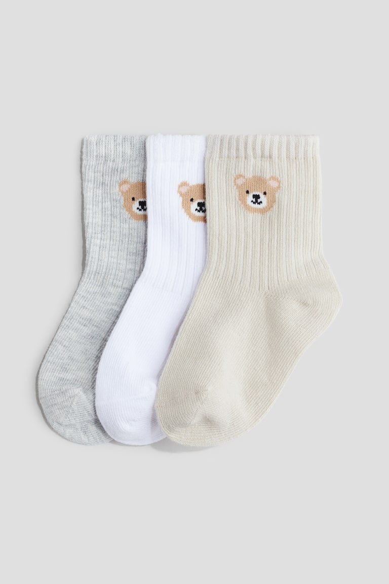 H&M 3er-Pack Socken