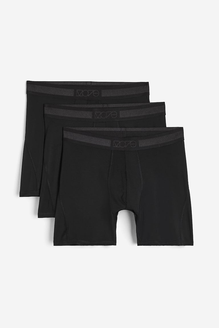 H&M 3er-Pack Sport-Trunks mit DryMove™