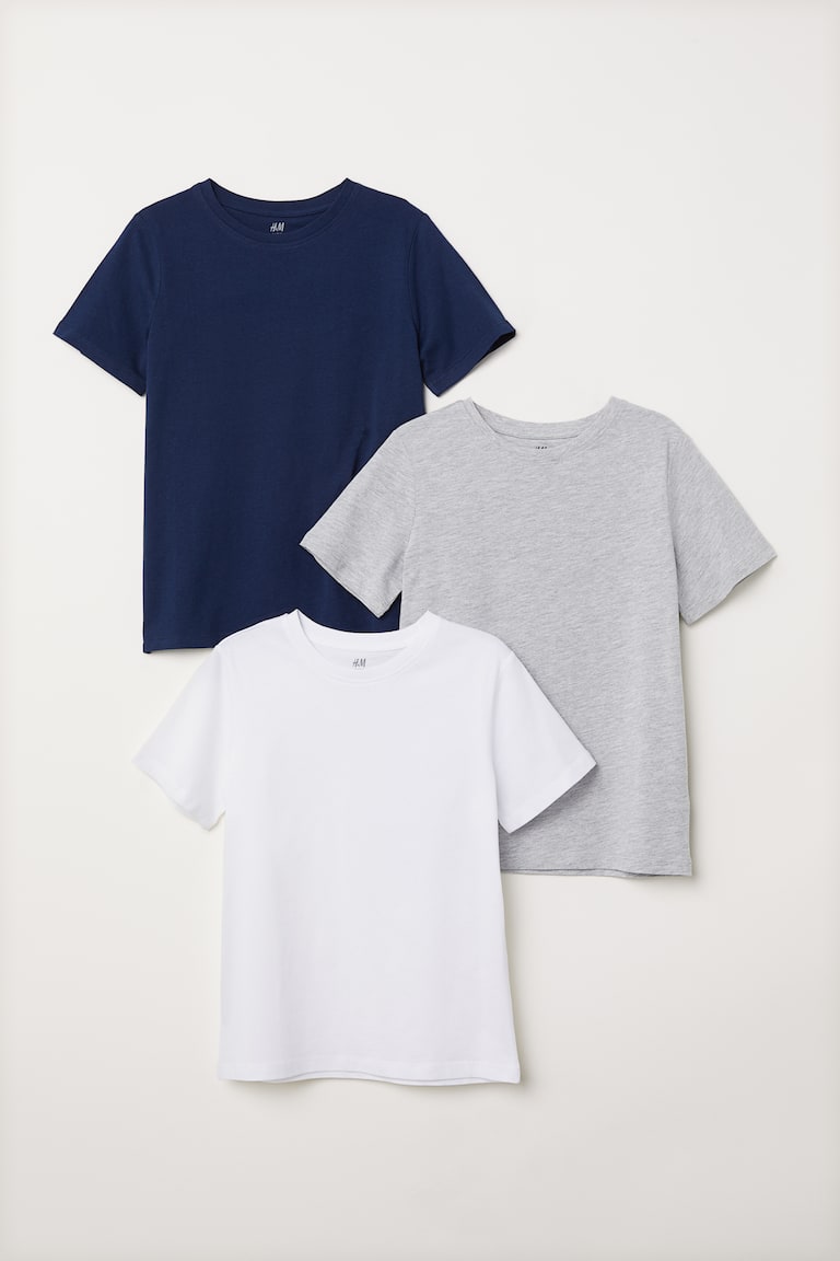 H&M 3er-Pack T-Shirts