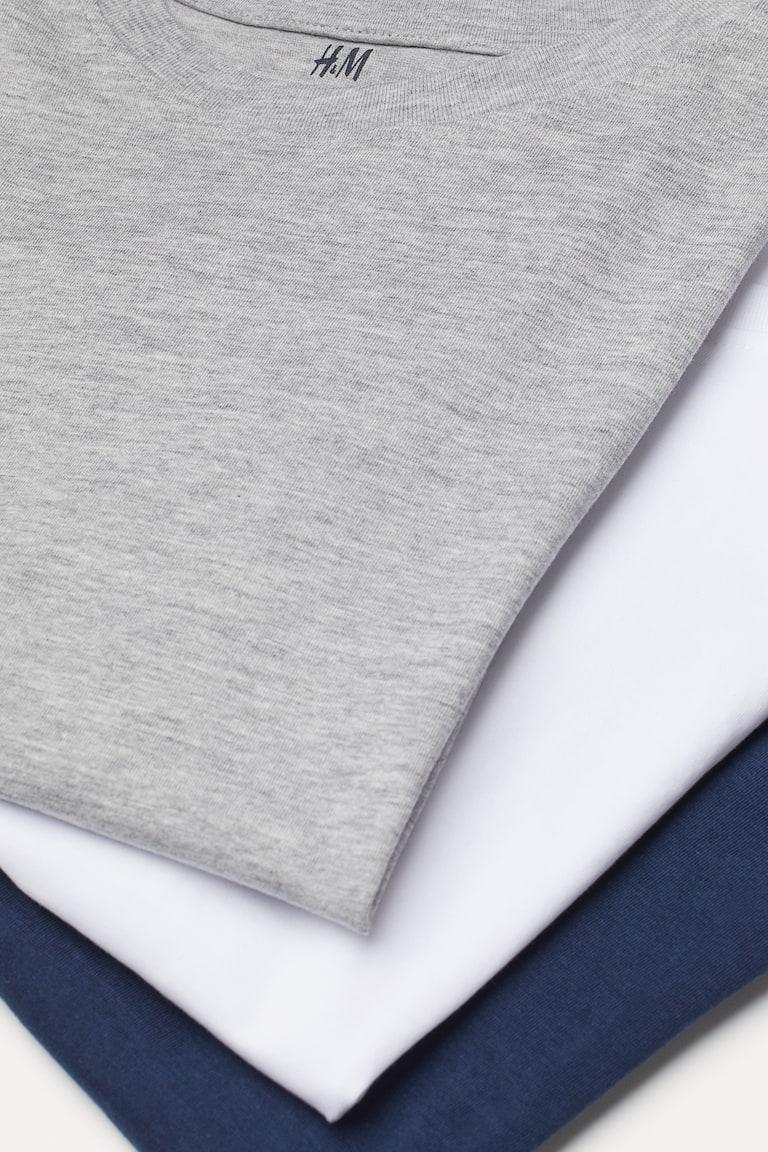 H&M 3er-Pack T-Shirts