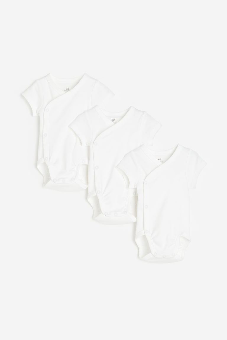 H&M 3er-Pack Wickelbodys