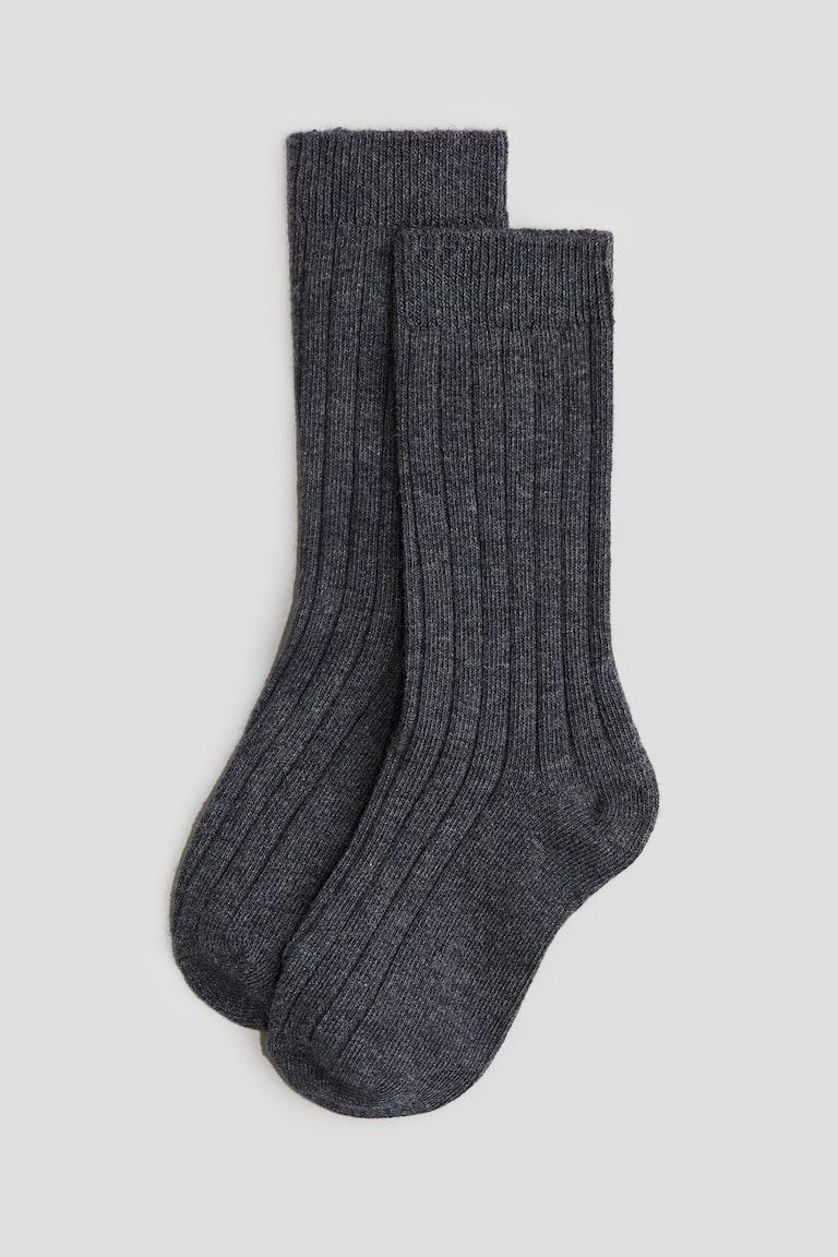 H&M 4er-Pack Gerippte Socken